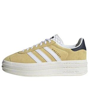 adidas Gazelle Bold 'Almost Yellow' Sneakers Platform Size 7